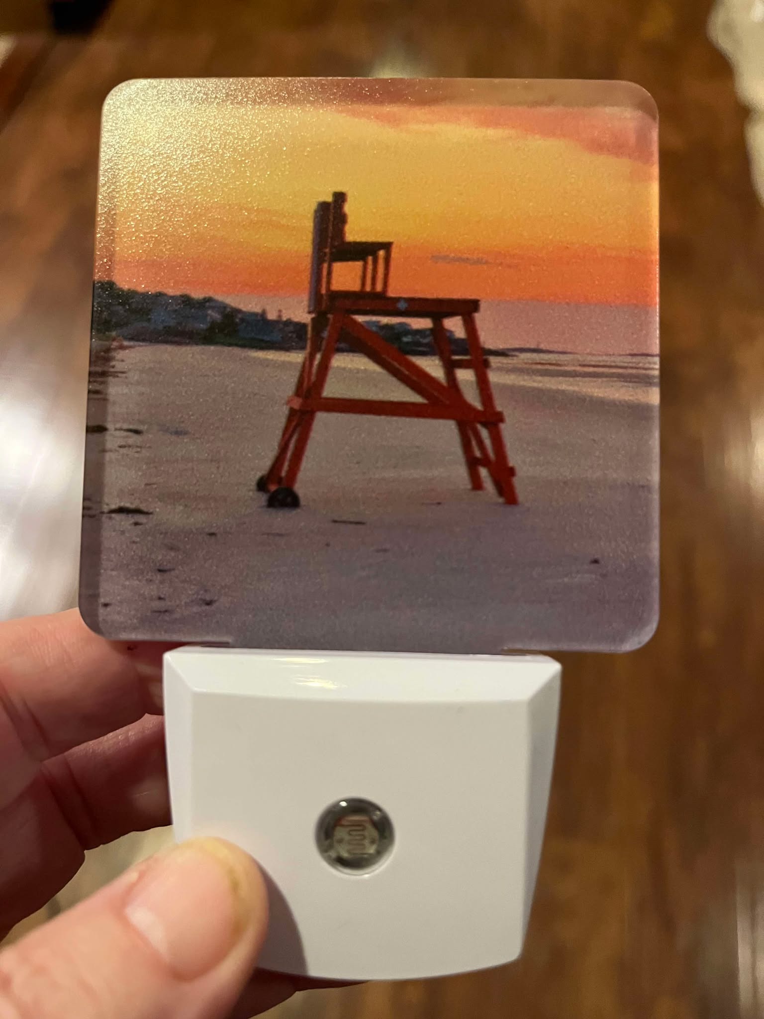 Lifeguard Chair at Good Harbor Beach Nightlight